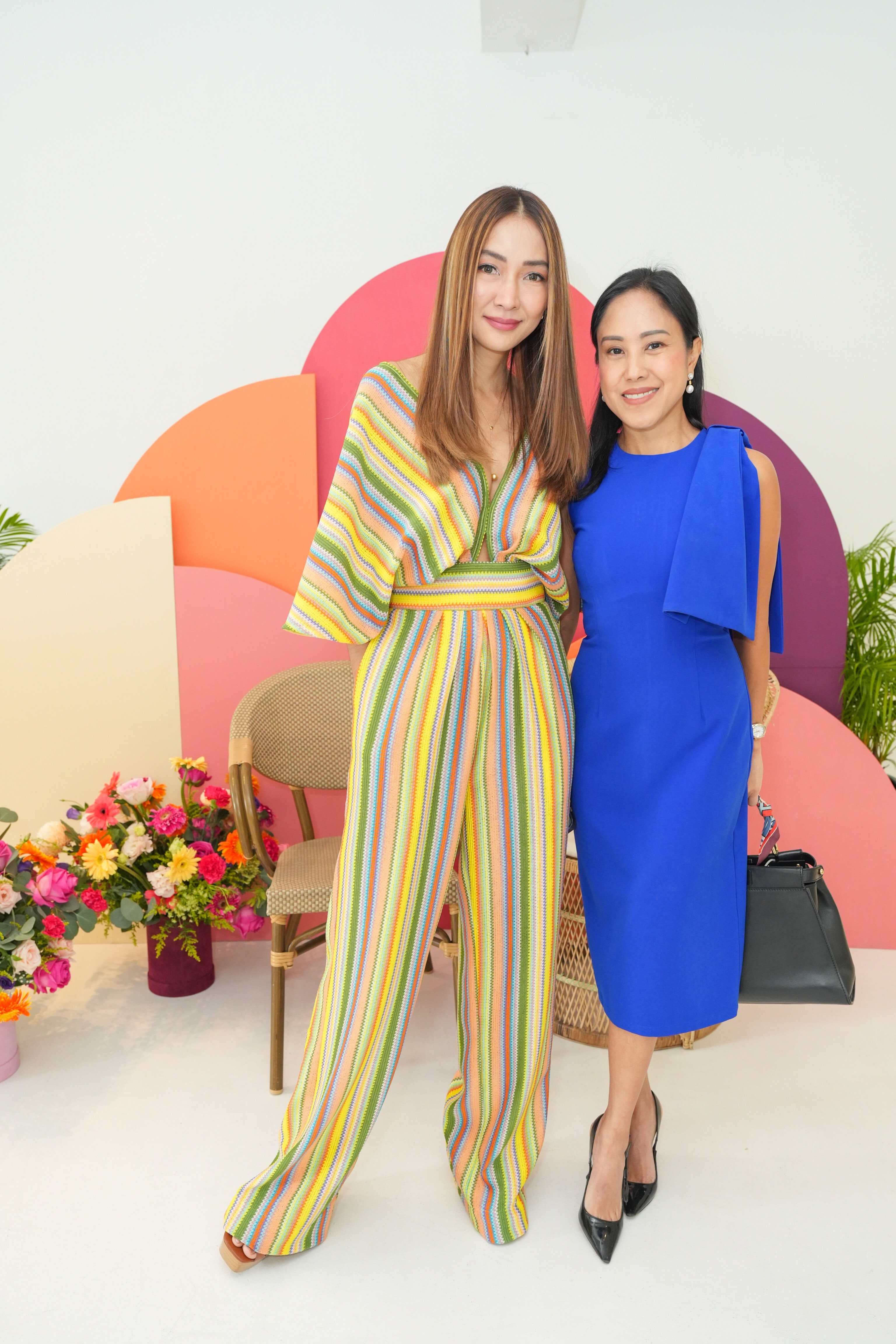 Marie Lozano and Connie Jimenez-Aquino.