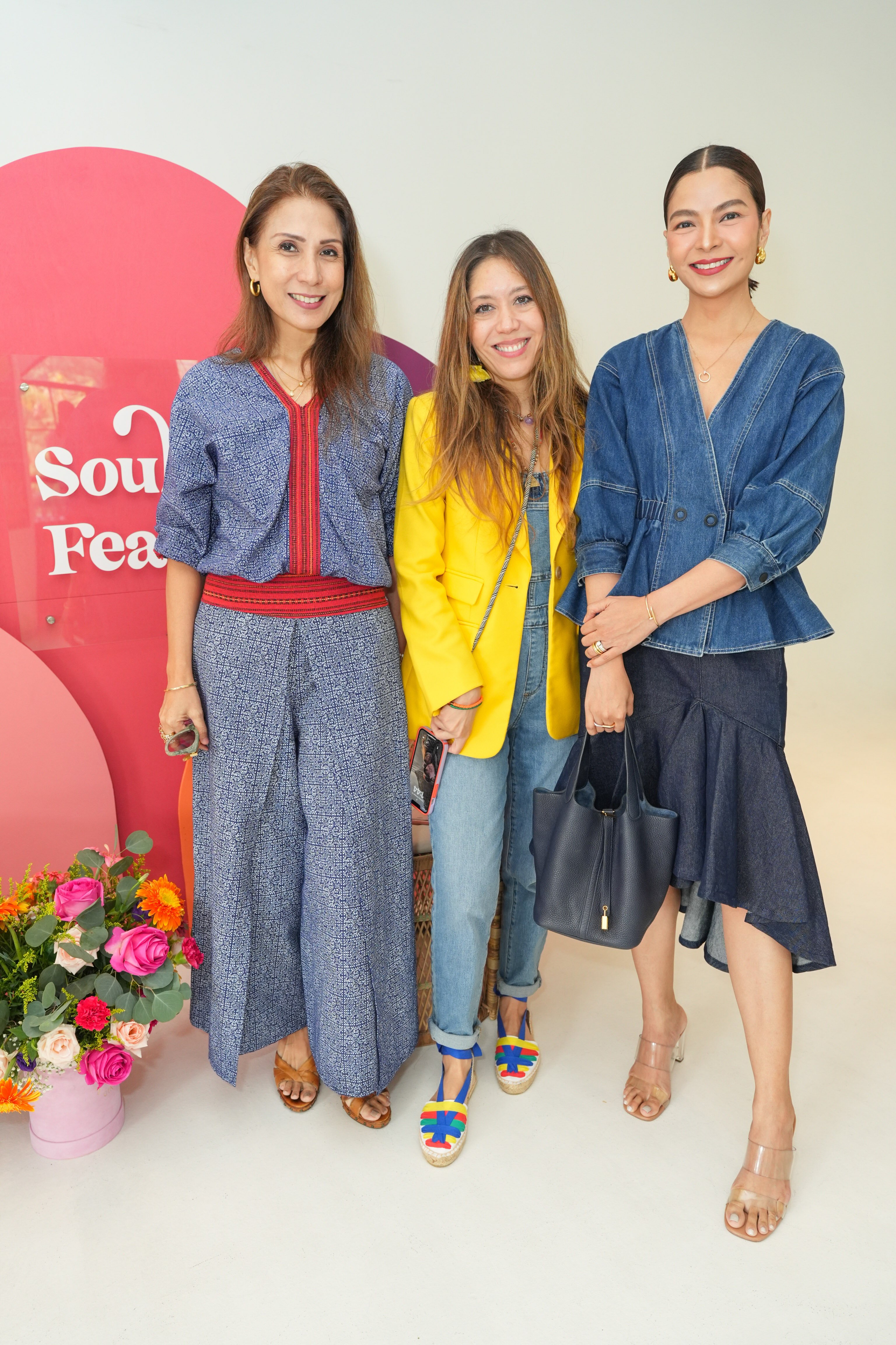 Julia Jalandoni Boschi, Shauna Jay Popple and Rissa Mananquil Samson.