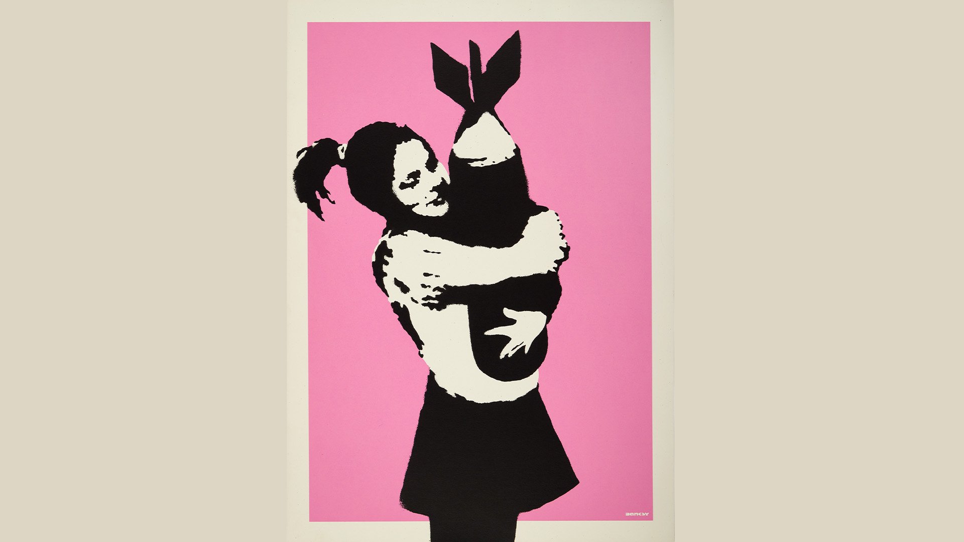 Several works of Banksy to be auctioned off