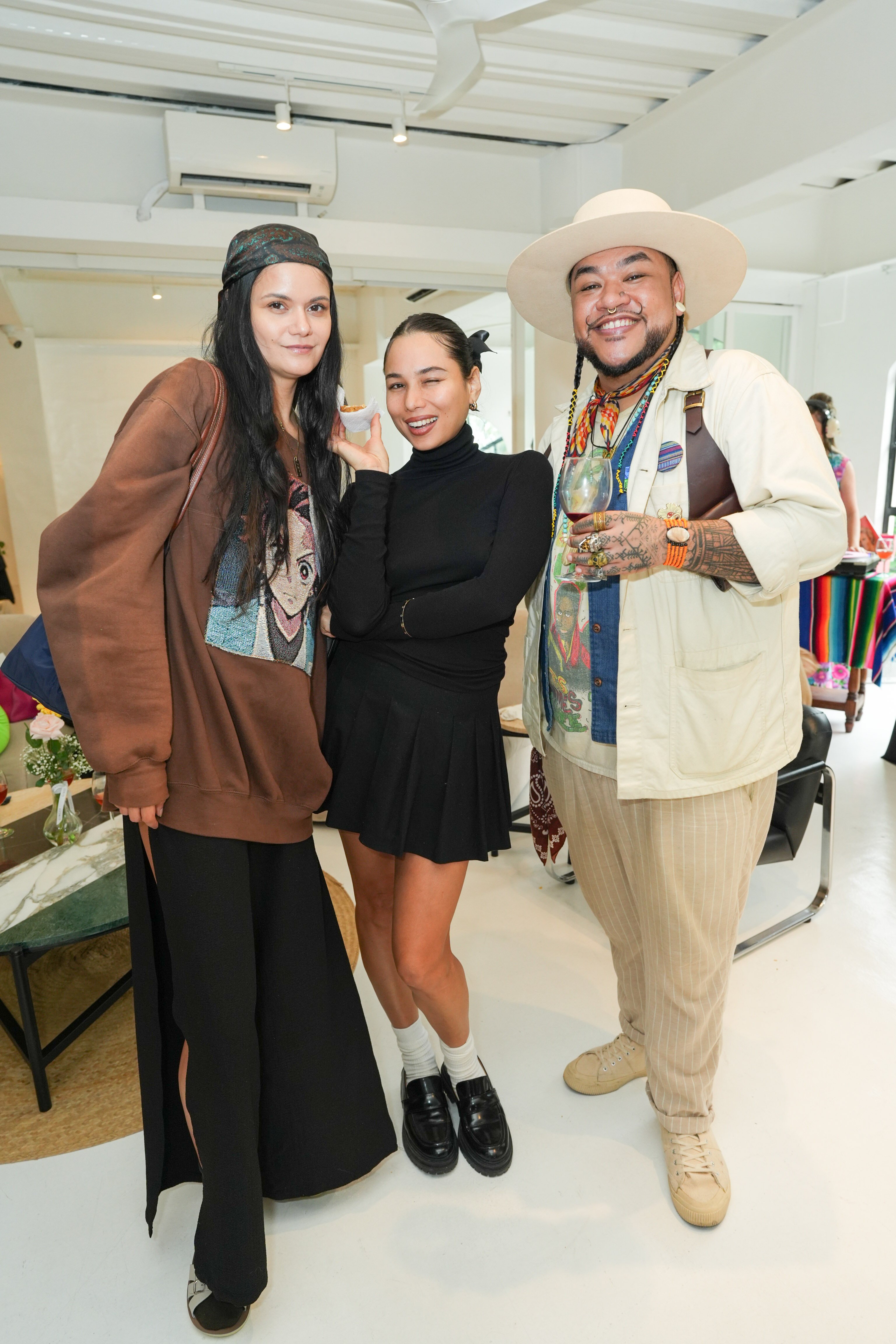 Sanya Smith, Elizabeth Clenci and Dee Jae Paeste.