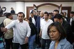 Duterte arrives at Senate for drug war probe