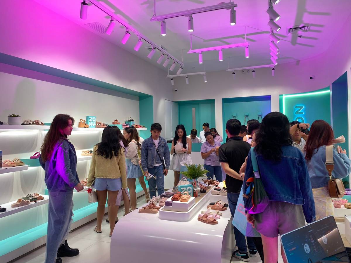 Guests, influencers, and content creators pick their best pair of Zaxy footwear