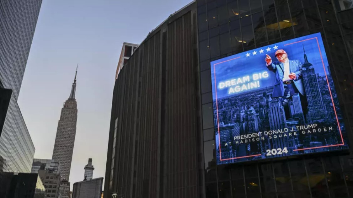 Trump’s New York rally attacks Harris