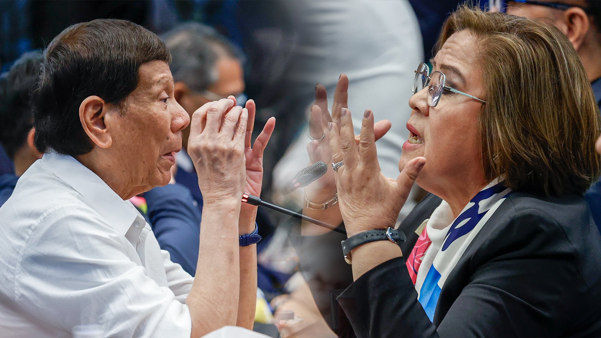 Druggies belong to hell, says Rody: Former president gives senators tongue-lashing
