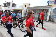 Mayor Zamora inspects San Juan Cemetery