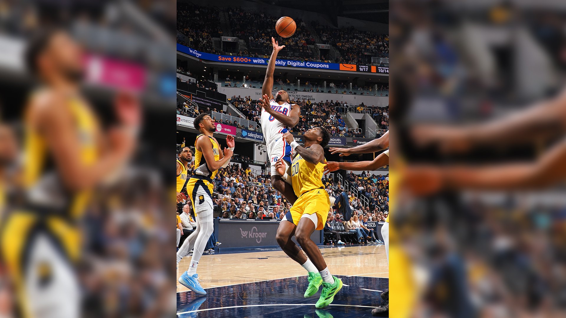 Sixers sink Pacers behind Maxey’s 45