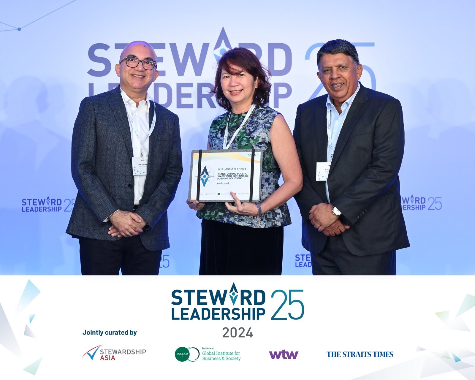 Ayala Land's sustainability project honored at Steward Leadership 25