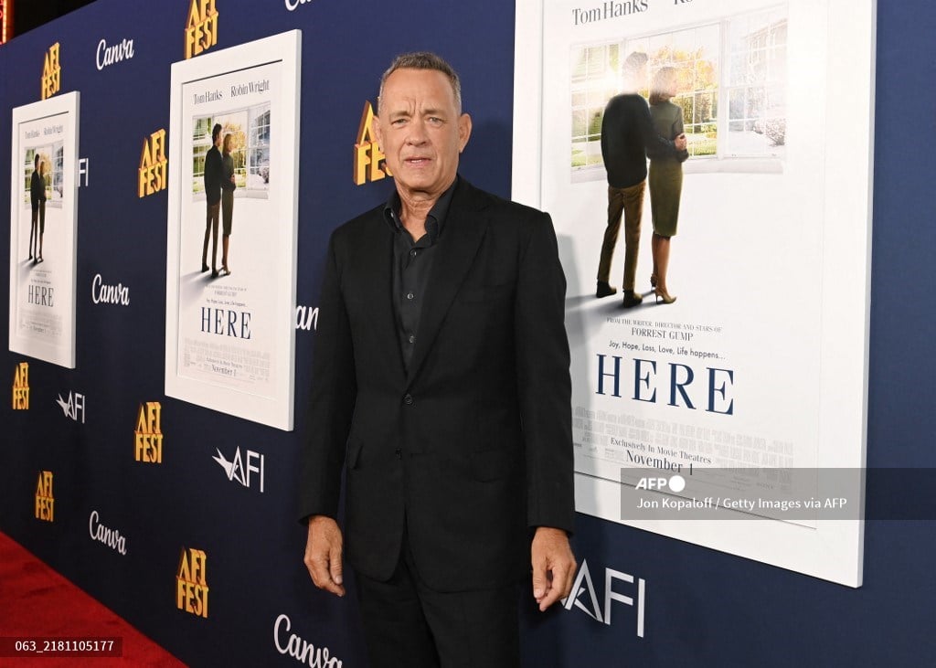 'Amazing' AI technology de-ages Tom Hanks in new film 'Here'