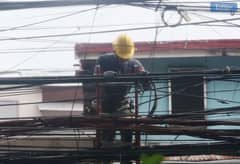 Connecting lines