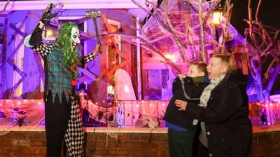 UK couple's Halloween house so terrifying it's adults-only