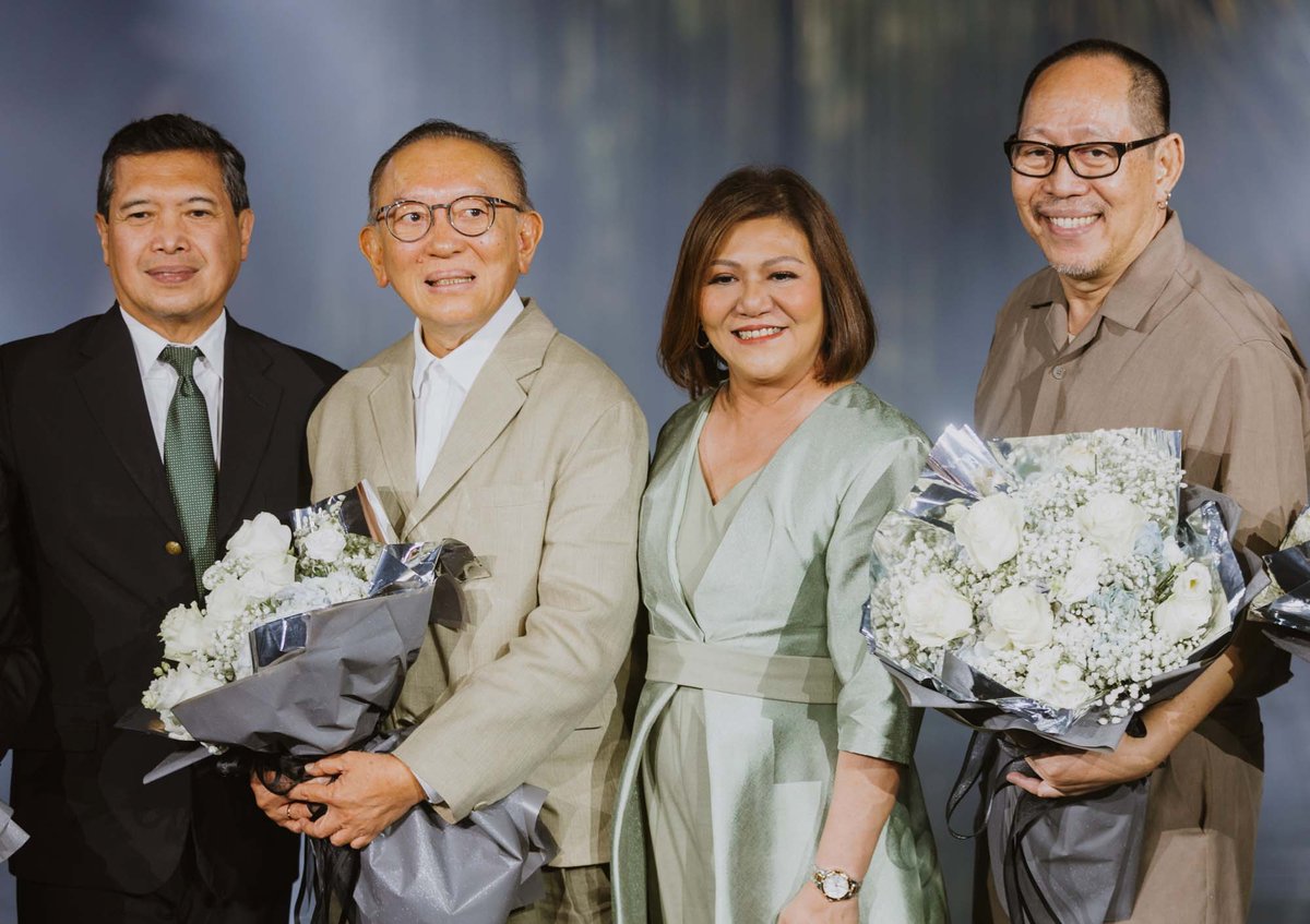 GM Roel Constantino, Philip Rodriguez, director of sales and marketing, Cristina Ong-Cruz and Protacio Empaces.