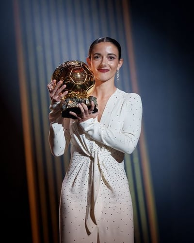 Bonmati crowned as world’s best lady booter