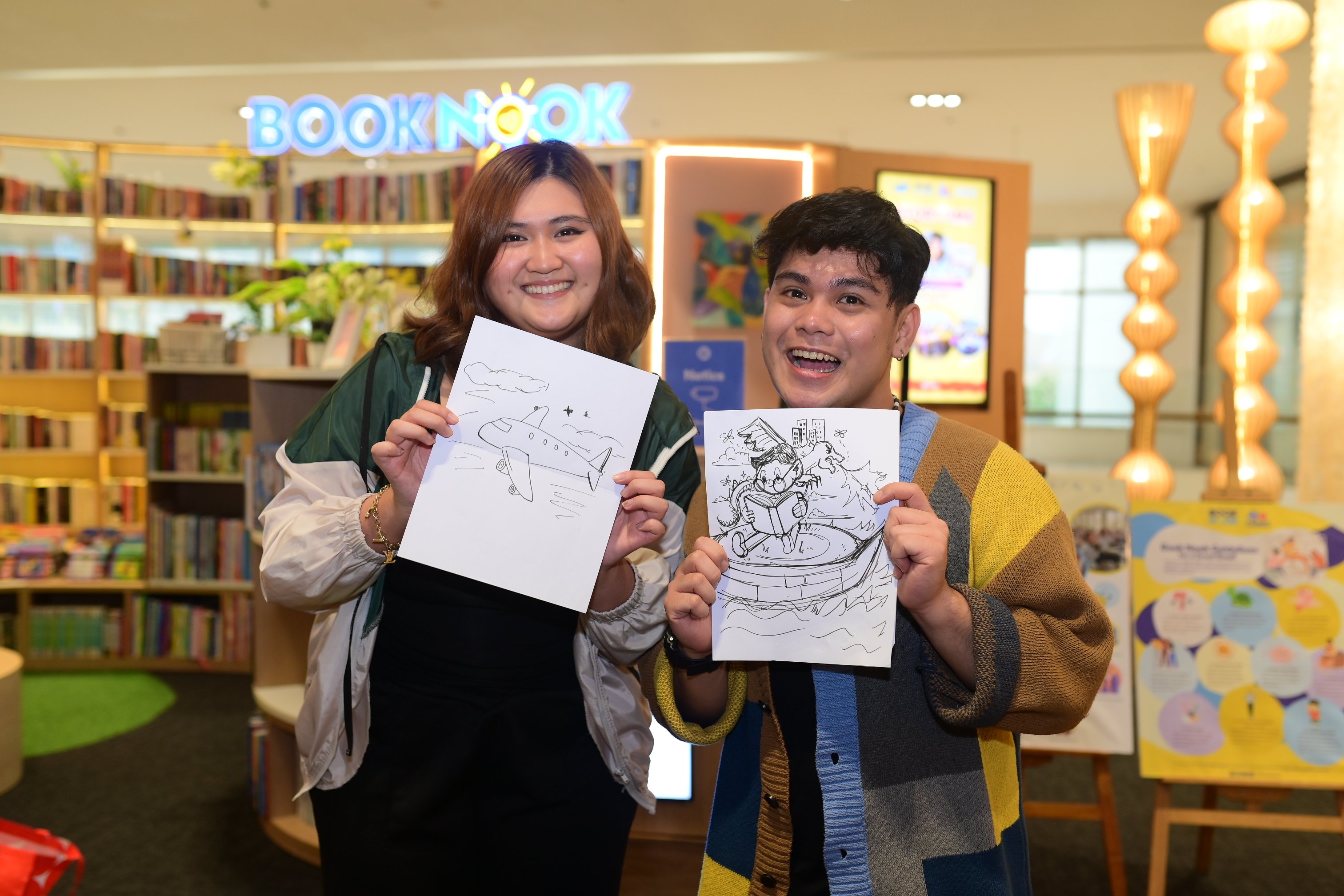 ‘Write Side of Bookshelf’ session at the SM Aura Book Nook.