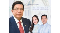 Cong. Richard Gomez at Mayor Lucy Torres Gomez