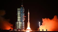 Chinese crew enters Tiangong space station