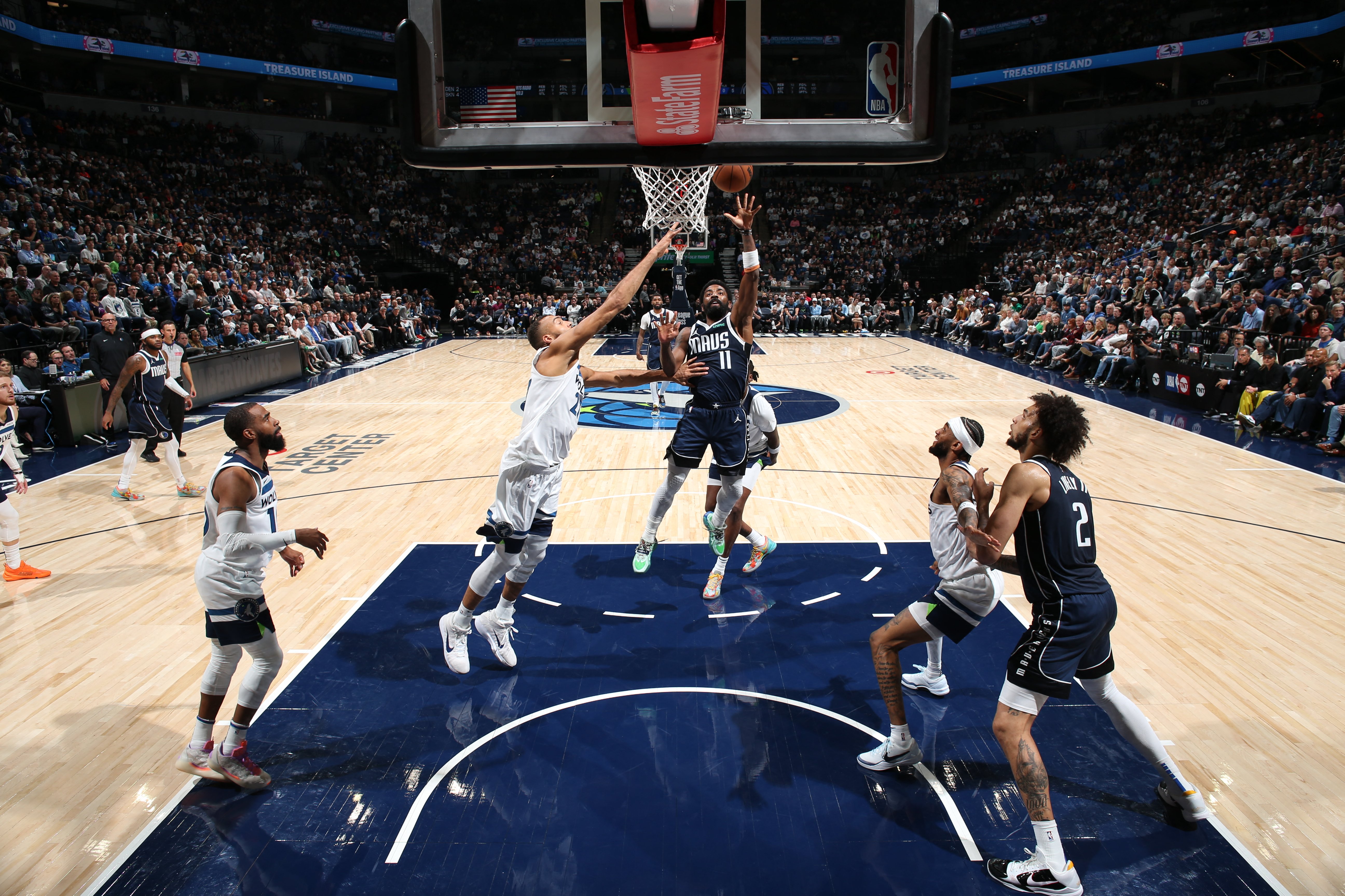TEST OF RESILIENCE: Irving, Mavs survive Wolves; Jokic drops triple double