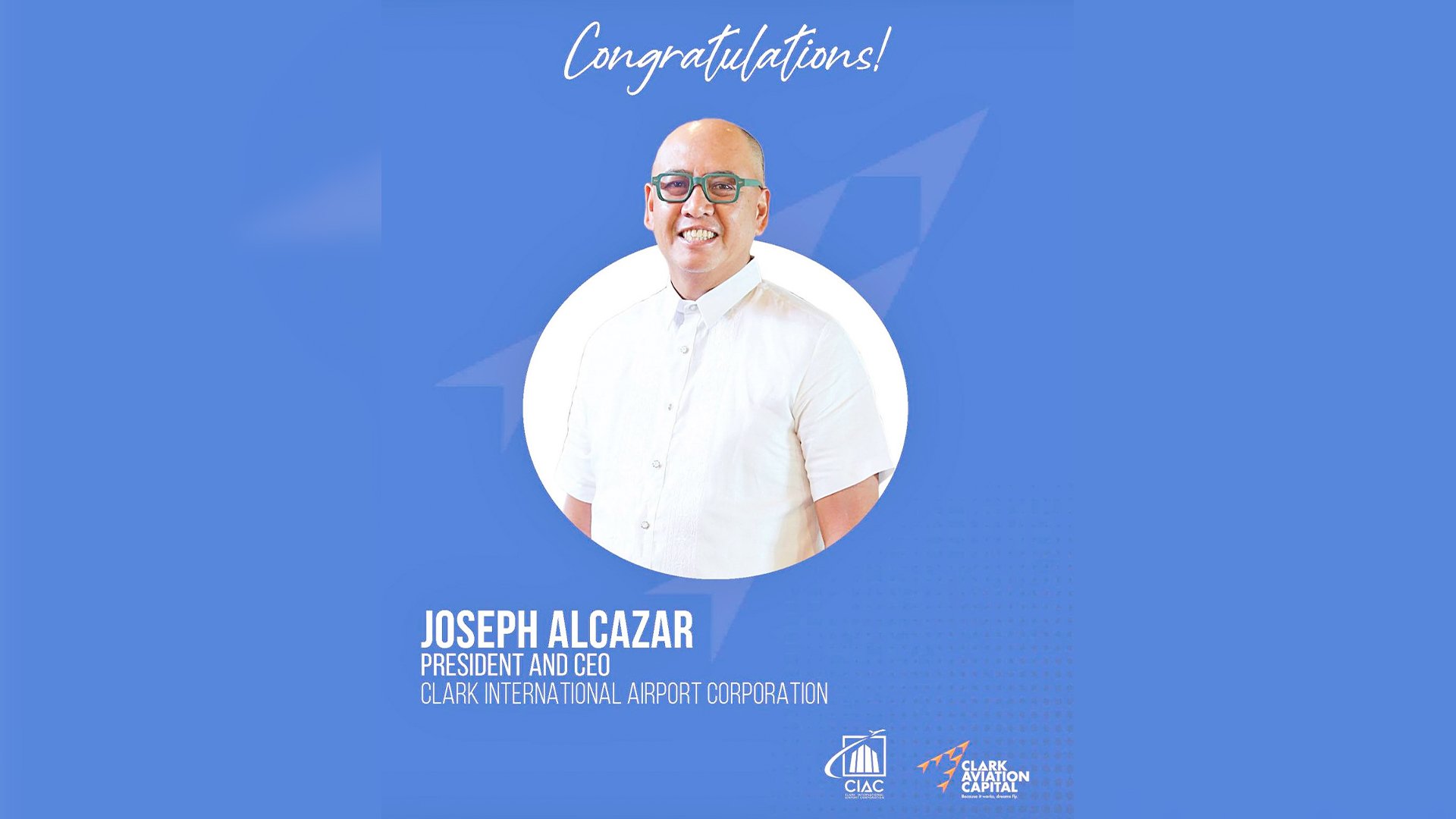 Clark Airport names Alcazar as new chief