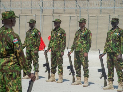 El Salvador troops reinforcing Haiti peacekeepers