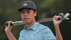 Rising golf star loses sight