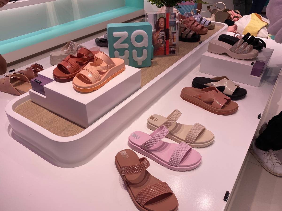 Slides and sandals collection.