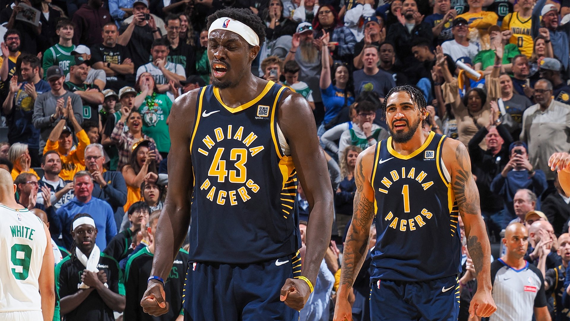 DOWN GOES BOSTON: Pacers deal Celtics’ first loss; LeBron, Bronny come home
