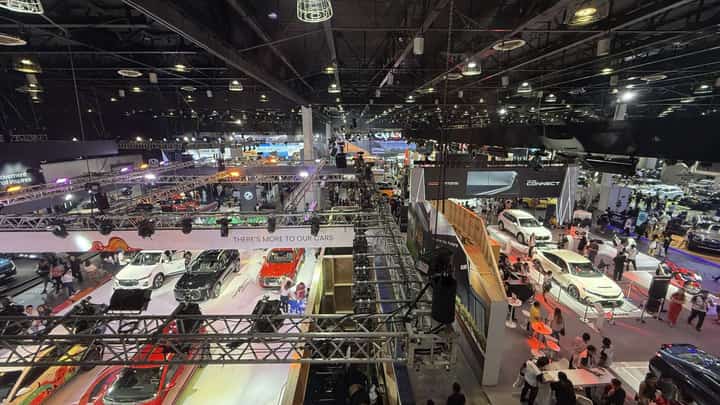 LOOK: Main Exhibit Hall of the 9th Philippine International Motor Show