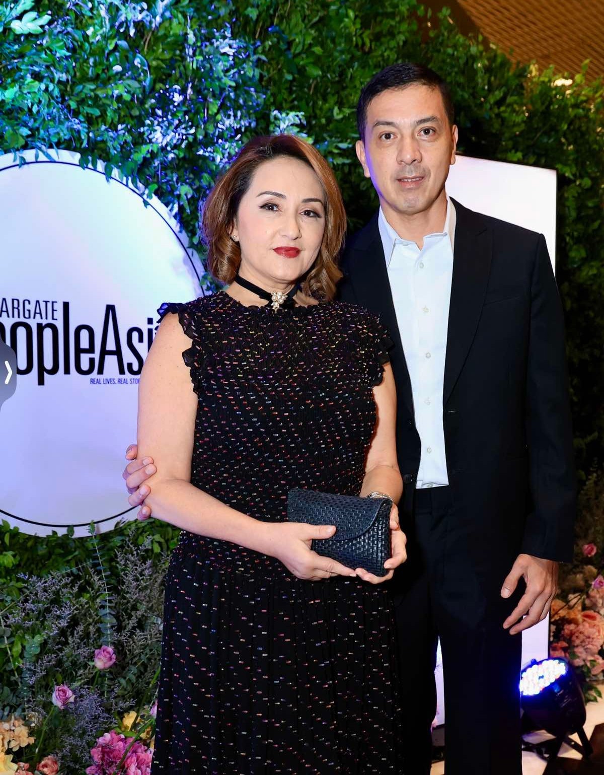 Sara Soliven de Guzman and Jon de Guzman.
