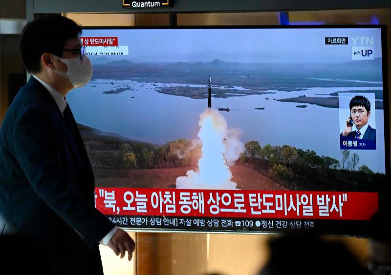 North Korea fires ICBM as U.S., Seoul slam Russia deployment