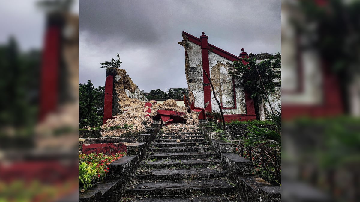 Centuries-old church damaged as ‘Leon’ exits