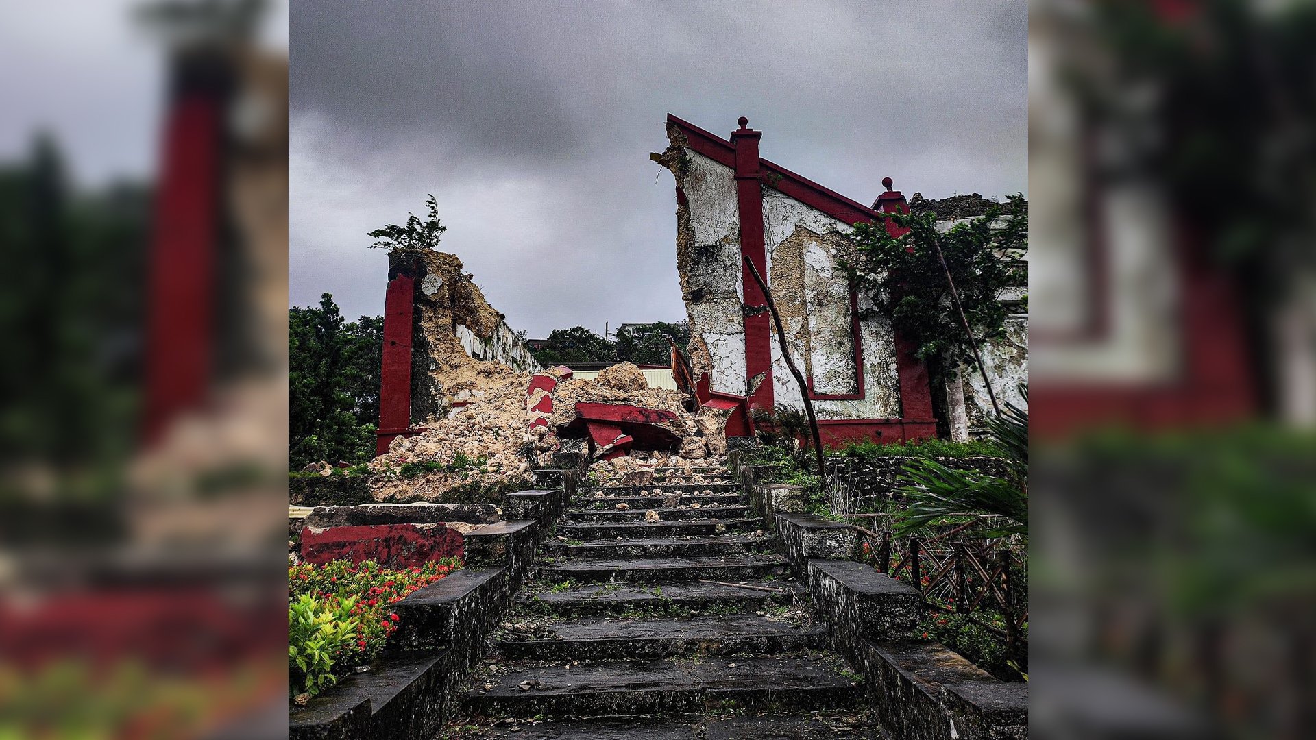 Centuries-old church damaged as ‘Leon’ exits