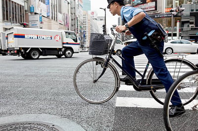 Cyclists risk jail for using a mobile
