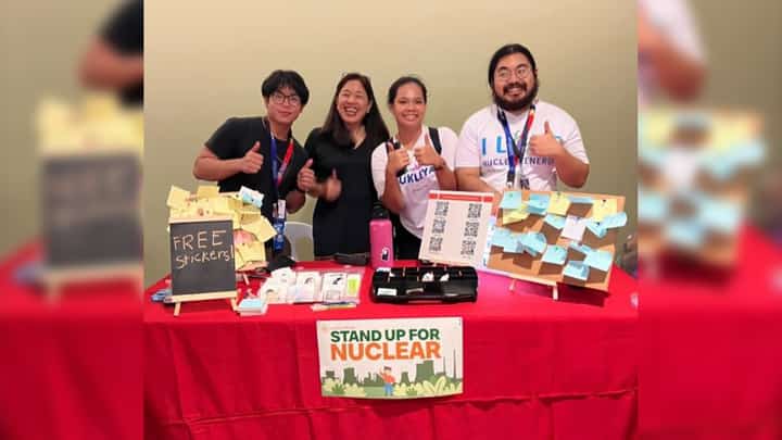 Members of Alpas Pinas with lead convenor Gayle Certeza (second from left).