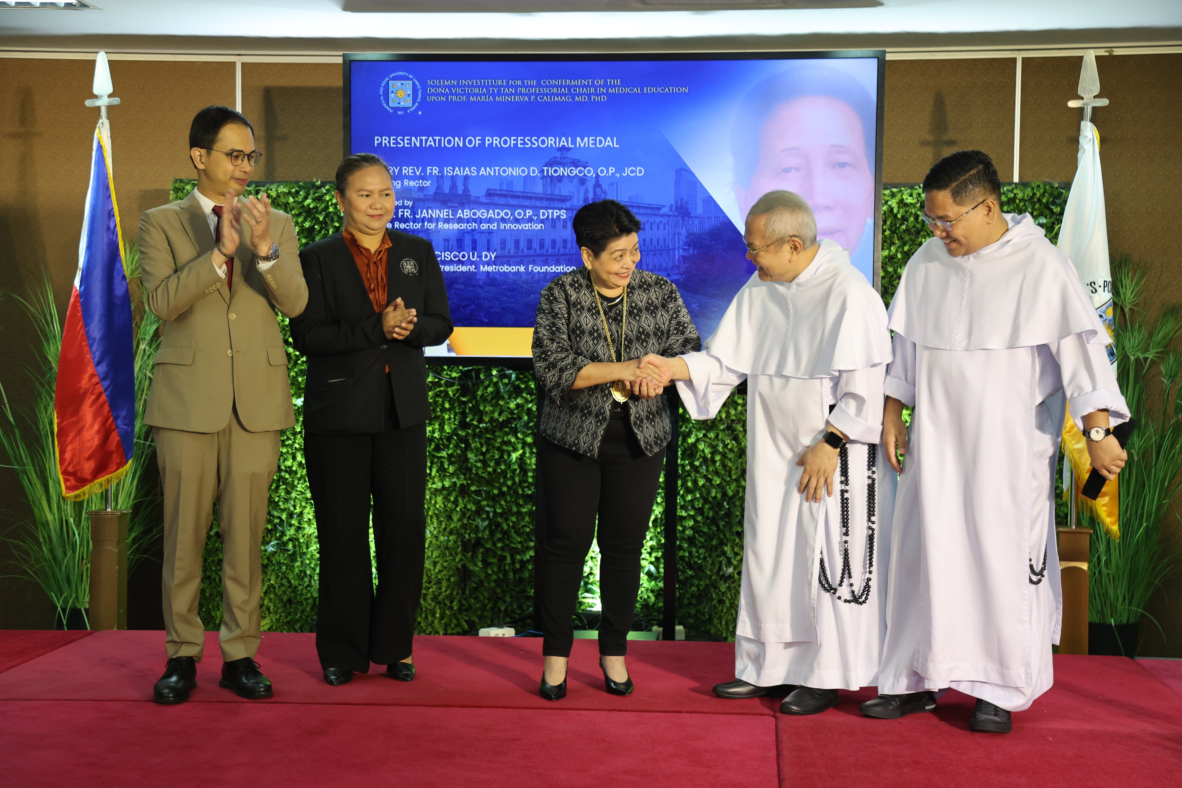 UST names professorial chair in Medicine 
