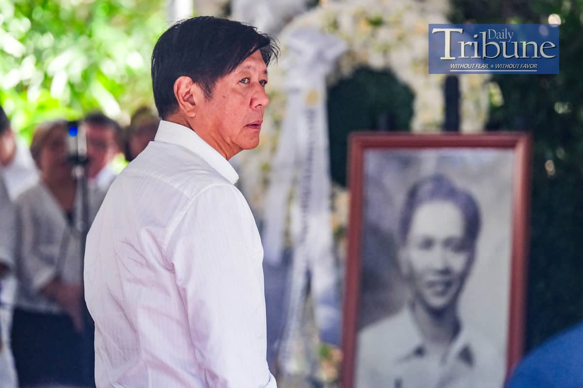 President Ferdinand R. Marcos  Jr. and former First Lady Imelda Marcos visits the tomb of former President Ferdinand E. Marcos Sr. on All Saints Day, 1 November, 2024 at Libingan ng mga Bayani.