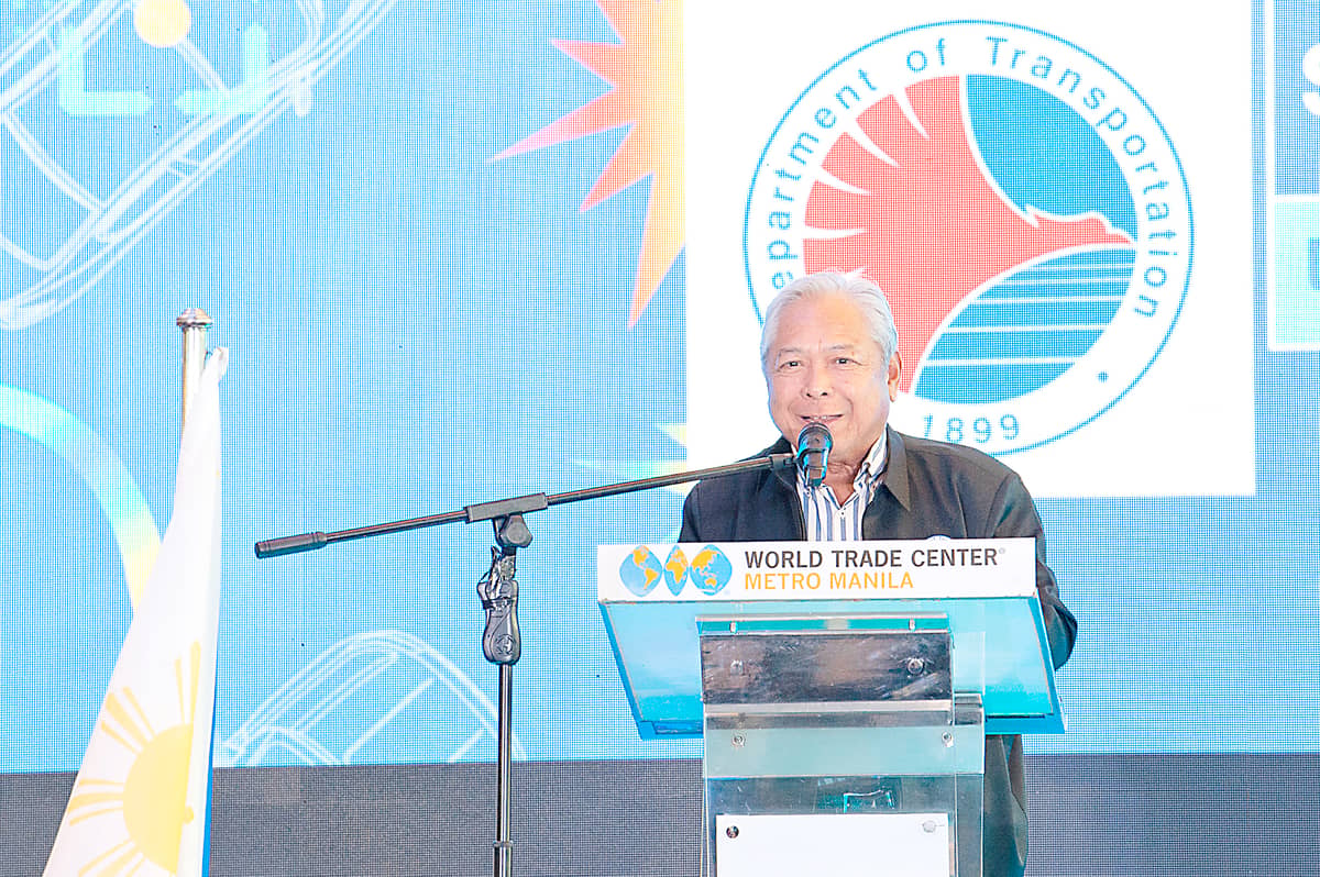 Department of Transportation Secretary Jaime Bautista.