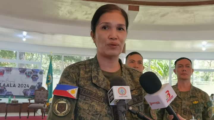 Philippine Army's Grave Services Unit (GSU) commanding officer Lt.Col. Elenita Altamirano