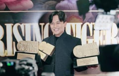 Sam Verzosa bags three awards at the Rising Tigers Ball