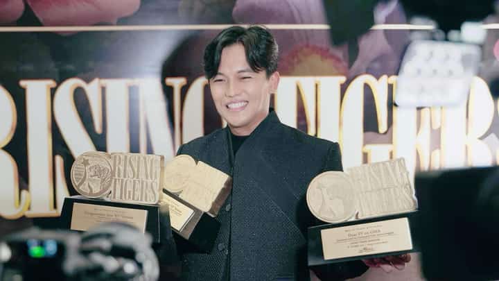 Sam Verzosa bags three awards at the Rising Tigers Ball