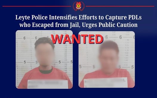 2 Leyte inmates bolt from jail