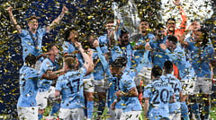 Manchester City win first Champions League title