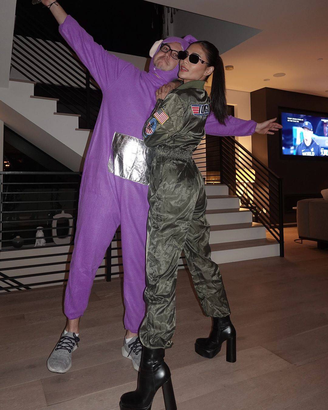 Lovi Poe and Monty Blencowe