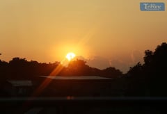 Saturday Sunrise over Caloocan