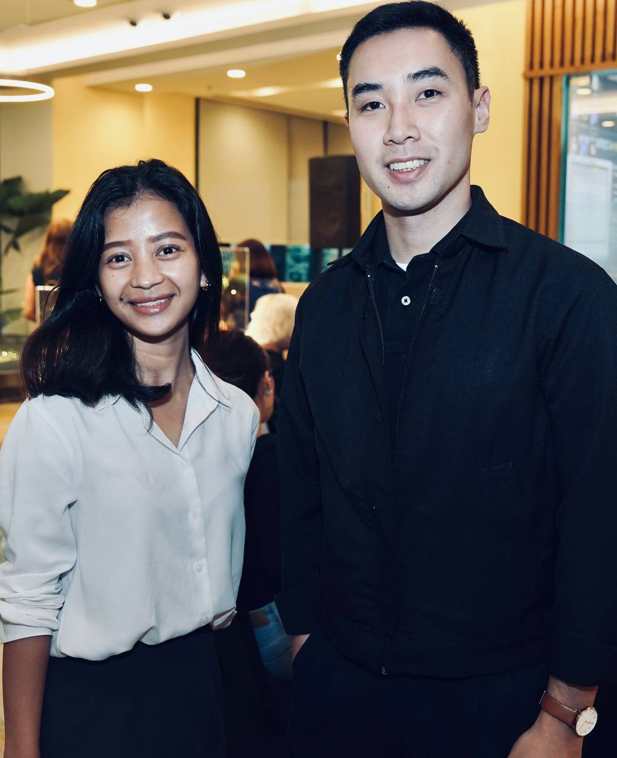 Rosalyn Canas and Paul John Pamaran Zamora of Lulu’s Apple Pie.