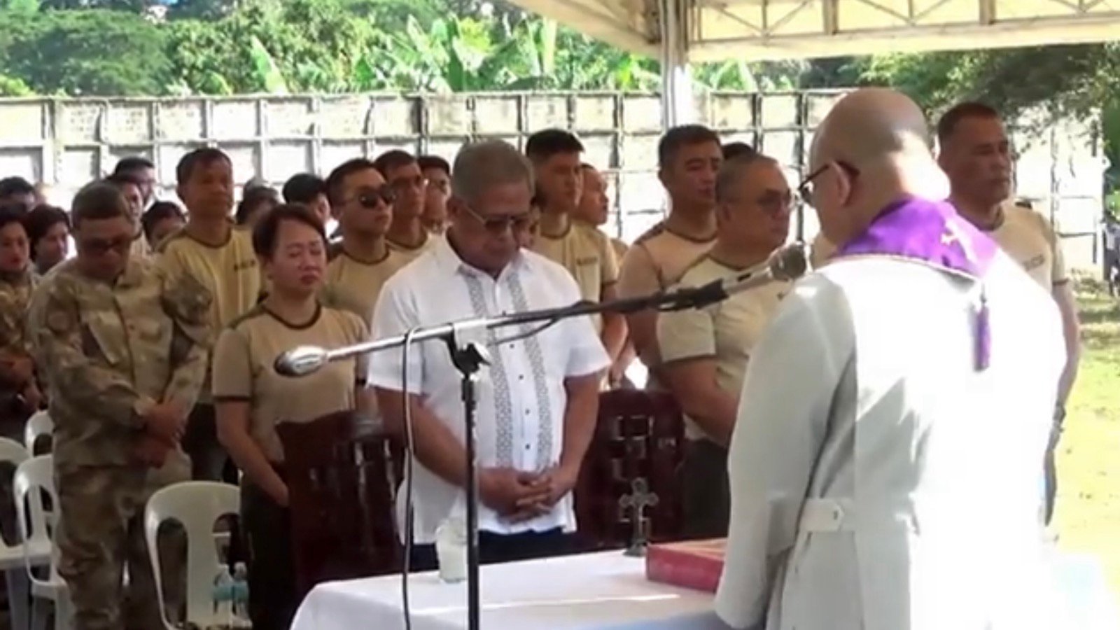 BuCor holds mass for All Souls' Day