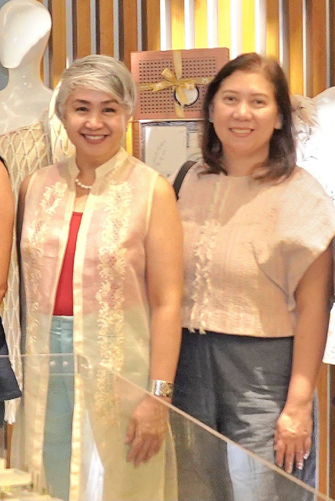 Marcy Kohchet-Chua and Ana Lagon.