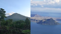 Kanlaon, Taal log volcanic quakes