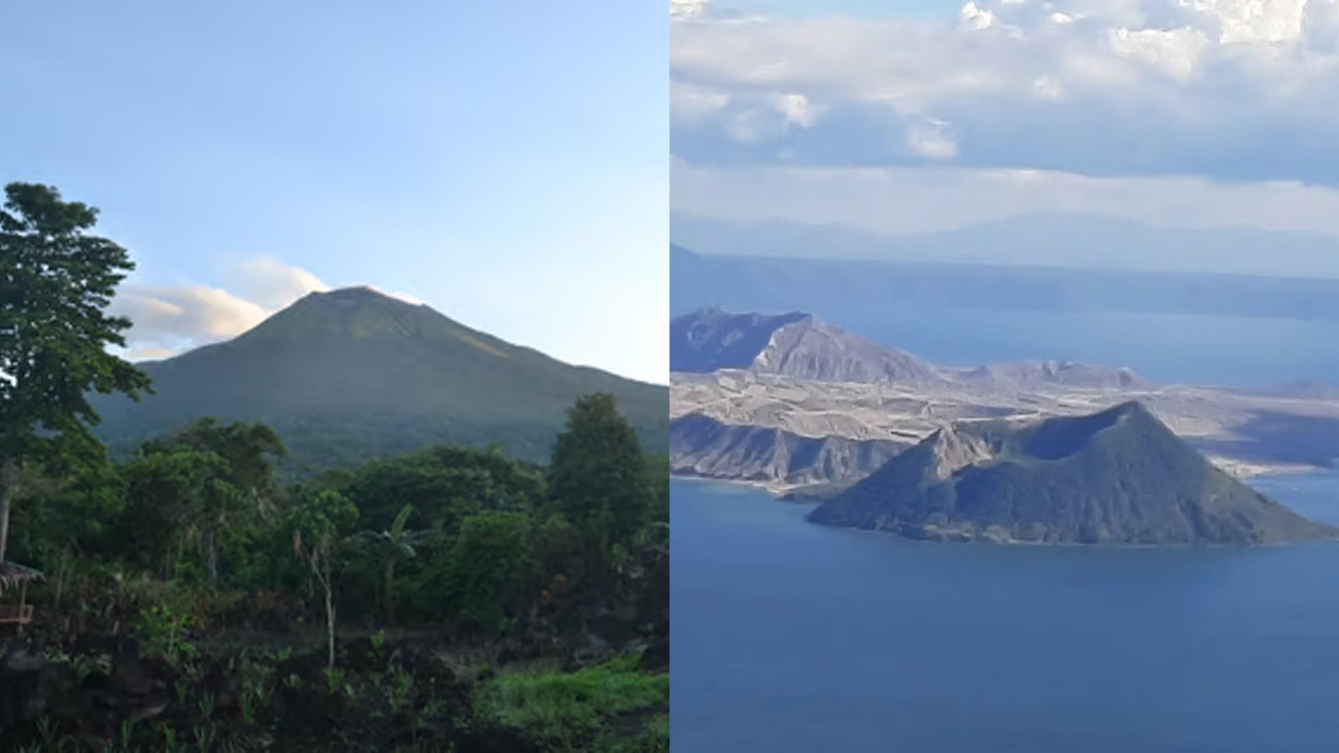 Kanlaon, Taal log volcanic quakes