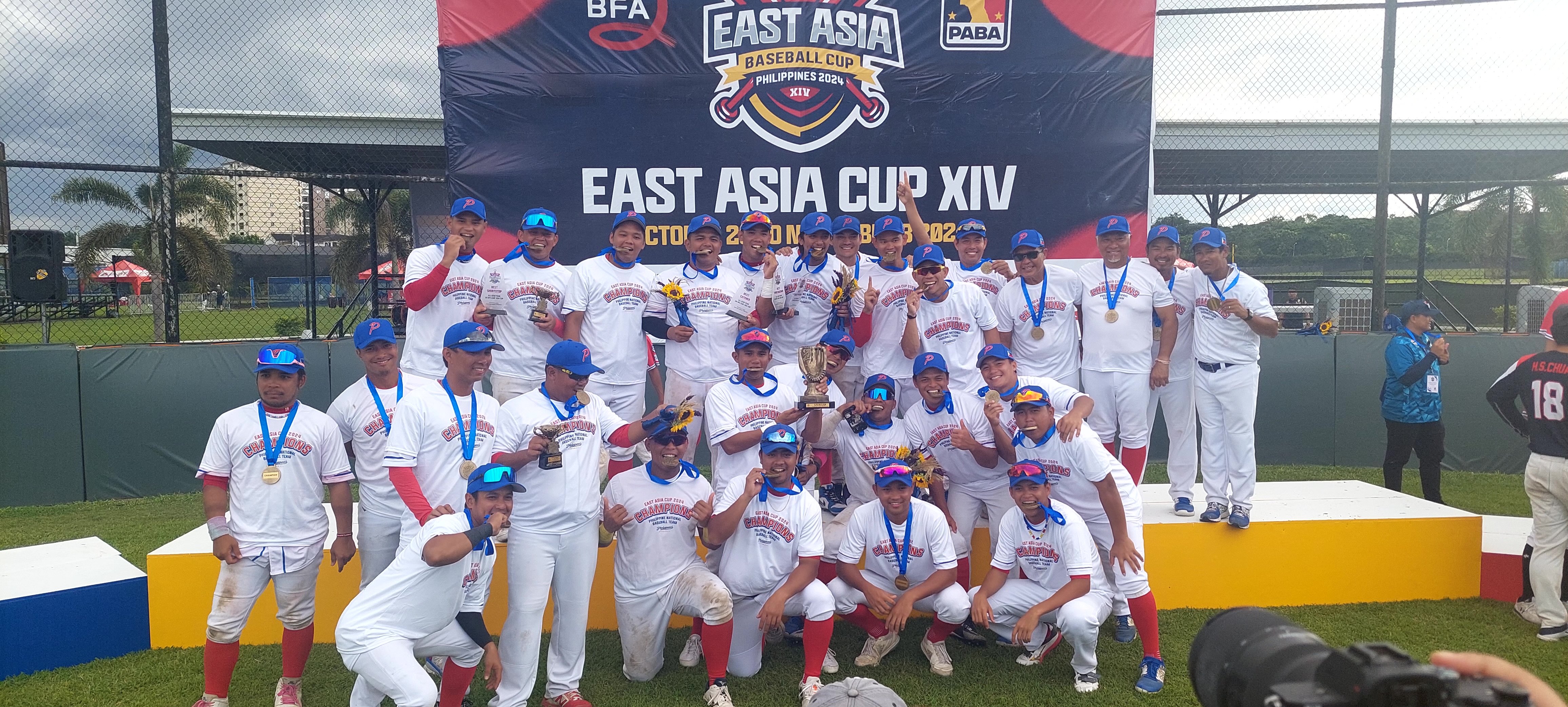 SMASHING SHOWING: Filipino batters slam HK, win fifth BFA East Asia Cup title