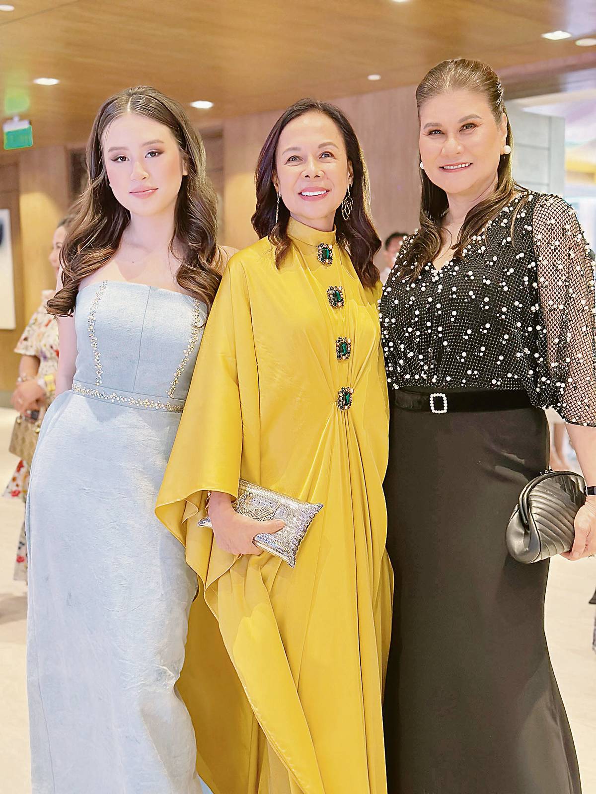 Mishka Gonzalez, Caroline Taojo and Maridol Gonzalez.