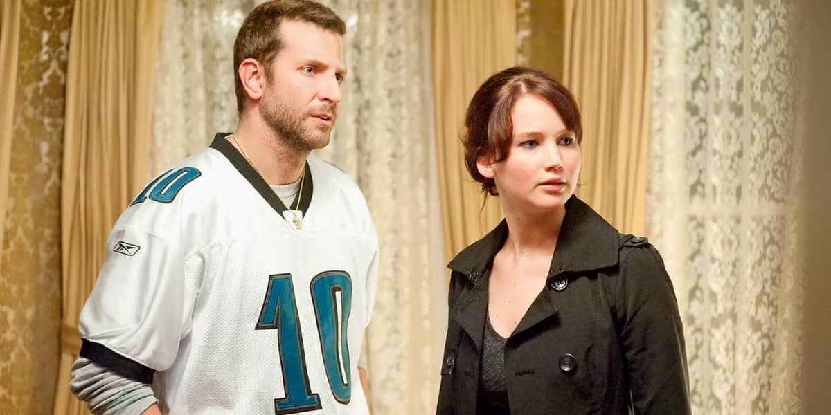 Bradley Cooper and Jennifer Lawrence